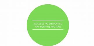 No Supported App for This NFC Tag