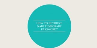 How to Retrieve Nabi Temporary Password?