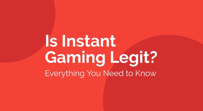 Is Instant Gaming Legit