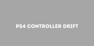 How to fix PS4 Controller Drift?