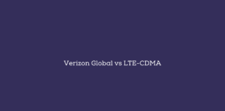 Verizon Global vs LTE-CDMA