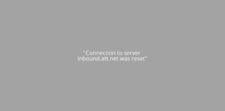 [FIXED] ''Connection to server inbound.att.net was reset''