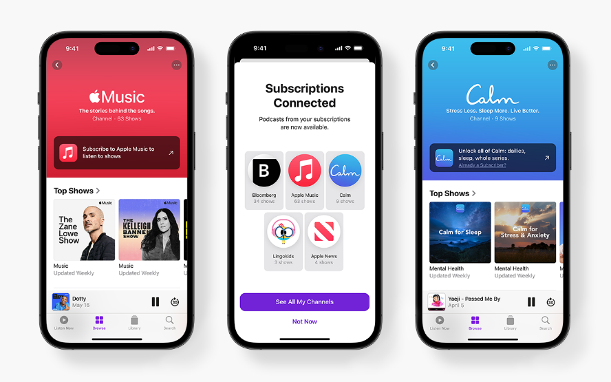 Apple Podcasts Get Music, News+ Integration