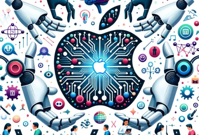 Apple logo generative AI